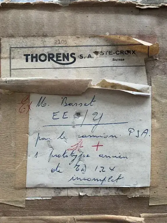 Prototyp von Jaques Basset und jetzt Jürg Schopper